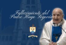 La comunidad religiosa lamenta el fallecimiento del padre Hugo Segovia
