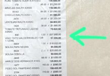 Escándalo en comedores escolares: un ticket revela compra de vino por $57.000