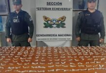 Impactante operativo antidrogas: Gendarmería halla riñonera con cocaína y marihuana en El Jagüel
