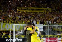 Un emotivo homenaje de los hinchas a Mats Seuntjens tras la tragedia familiar