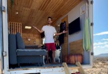 Vivir en un camión: La historia de Franc Molinos y su vida nómade