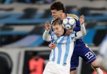 Racing y Boca empatan en un clásico sin brillo y siguen fuera de la zona de playoffs