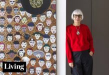 Carolina Antoniadis: La artista que transforma su hogar en una obra de arte