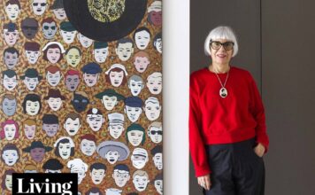 Carolina Antoniadis: La artista que transforma su hogar en una obra de arte