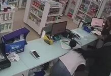 Robo violento en farmacia: delincuentes simulan ser clientes y agreden a empleadas