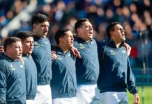 Los Pumas brindan una sólida actuación en medio del recambio ante Sudáfrica