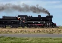 La icónica locomotora «39 Grande» resurge tras 22 años de restauración y vuelve a las vías argentinas