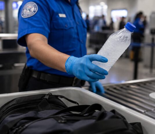 ¿Botellas de agua congelada en el aeropuerto? Lo que necesitas saber para evitar problemas