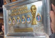 Juan Carlos Pallarols Rinde Homenaje a Lionel Messi con una Obra Conmovedora