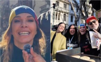 Catherine Fulop lidera el «Arepazo Solidario» para ayudar a Venezuela