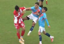 Escándalo en el fútbol: Arsenal y Talleres protagonizan una violenta pelea al final del partido