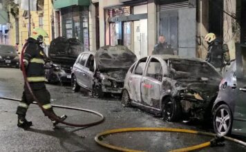 Detenido por Incendio que Afectó a Varios Vehículos y Comercios en Caballito