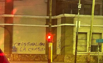 Lanús Inicia Investigación por Vandalismo Político: Denuncian Pintadas de ‘Cristina Libre’