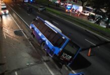 Caos Vial Total: Accidente entre Colectivo y Auto Cierra la General Paz