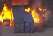Tragedia en Los Ángeles: Helicóptero se estrella y deja un fallecido