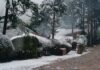 Nevadas en Córdoba: El frío invernal sorprende a los habitantes a días de la primavera