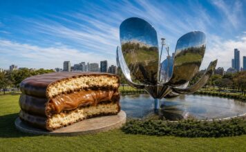 El intento de romper el Récord Guinness del alfajor más grande del mundo llega a la ciudad