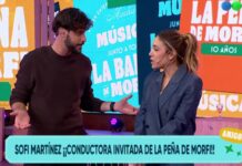 Sofía Martínez y Diego Leuco: Un reencuentro lleno de complicidad en La Peña de Morfi