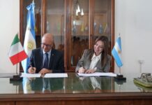Italia y Argentina firman acuerdos para potenciar la formación técnica y el cuidado de mayores