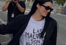 Lali Espósito se pronuncia sobre Malvinas en festival de cine y critica al Gobierno