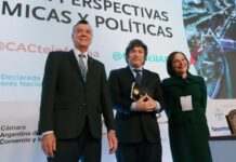 El presidente de la Cámara de Comercio respalda la reelección de Javier Milei
