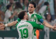 Real Madrid pierde su invicto ante Betis en un partido emocionante
