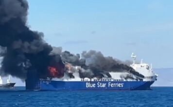 Incendio en Ferry Griego: 29 Personas Evacuadas con Éxito