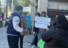 Cooperativistas se manifiestan en el Municipio por pagos y contratos