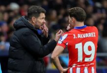 Simeone Destaca la Actuación de Julián Álvarez en Derrota del Atlético de Madrid