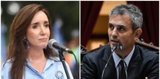 Villarruel responde a Menem con un meme de Maradona tras críticas