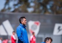 River se impone ante Vélez en un amistoso durante la fecha FIFA