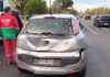 Accidente en Palermo: cinco personas asistidas tras choque de vehículos