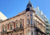 Evacuación preventiva en Callao y Sarmiento tras el desprendimiento de una cúpula