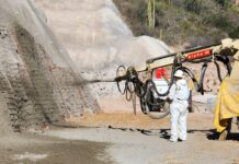 Avanza la construcción de un túnel de 250 metros en La Rioja con explosivos
