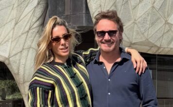 Benjamín Vicuña y Anita Espasandin disfrutan de una escapada romántica en Chile