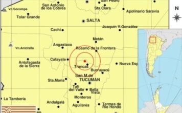 Terremoto de Magnitud 5 Sacude Tucumán en la Madrugada