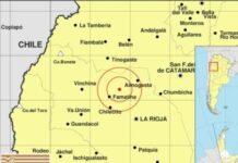 Terremoto de 5,4 grados afecta a La Rioja y se siente en varias provincias