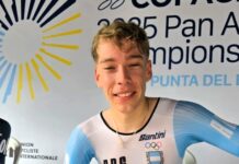 Mateo Kalejman Quiroga Brilla con Oro en Ciclismo de Ruta Contrarreloj Individual