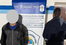 Persecución y choque: Cuatro menores detenidos tras robo de auto en San Justo