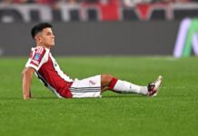 Thiago Almada sufre desgarro y enciende alerta en la selección argentina