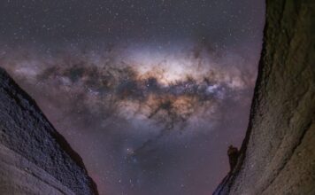 Imágenes Impactantes: La Vía Láctea Capturada Desde el Interior de un Volcán en Mendoza