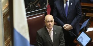 Abdala asume como presidente interino en medio de la ausencia de Milei y Villaruel