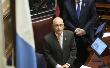 Abdala asume como presidente interino en medio de la ausencia de Milei y Villaruel
