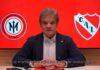 Enrique Sacco Lanza su Candidatura a la Presidencia de Independiente