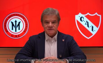 Enrique Sacco Lanza su Candidatura a la Presidencia de Independiente