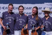 La familia Lavinia Ussher: Ganar en el polo y celebrar la unión familiar