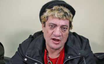 Cristian «Pity» Álvarez protagoniza un accidente de tránsito en una estación de servicio
