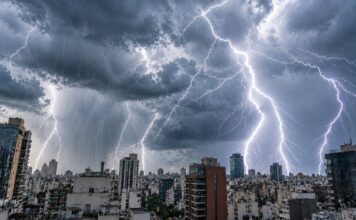 Ciclogénesis traerá tormentas intensas y cambio brusco de temperatura en Argentina