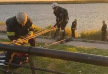 Dramático rescate de una pareja atrapada en el río Paraná