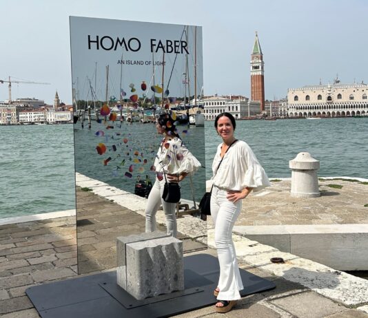 Las Aves de Papel de Josefina Stagnaro Brillan en la Bienal Homo Faber de Venecia